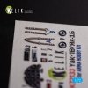 KELIK K72133 Yak-1B - interior 3D decals for Arma Hobby kit 1/72